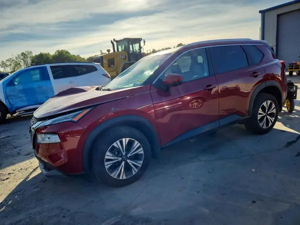 5N1BT3BBXPC748047 — 2023 Nissan Rogue, Передняя часть (Front End), фото до ремонта