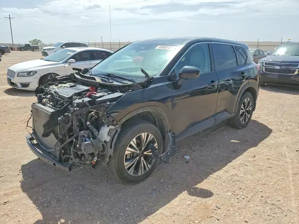 JN8BT3BA1PW421891 — 2023 Nissan Rogue, Передняя часть (Front End), фото до ремонта