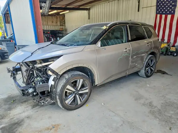 JN8BT3CA0PW006334 — 2023 Nissan Rogue, Передняя часть (Front End), фото до ремонта