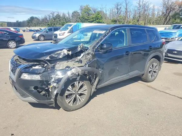 5N1BT3BBXPC934221 — 2023 Nissan Rogue, Передняя часть (Front End), фото до ремонта