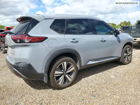 5N1BT3CA0PC672148 — 2023 Nissan Rogue, фото 3 с аукциона Copart, Передняя часть