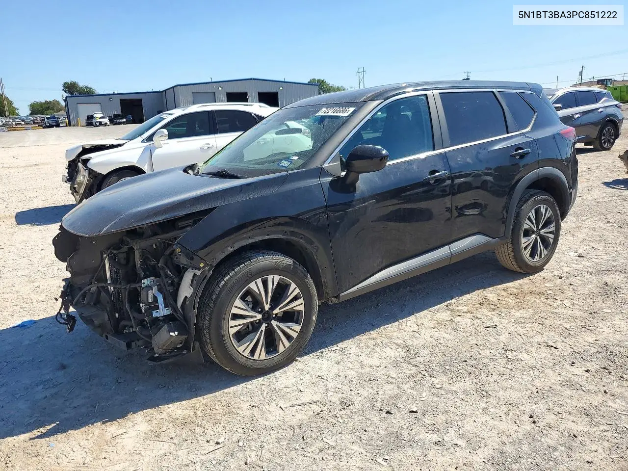 2023 Nissan Rogue Sv VIN 5N1BT3BA3PC851222 фото 1