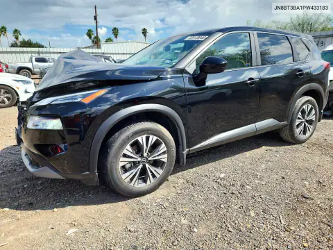 JN8BT3BA1PW433183 — 2023 Nissan Rogue, Передняя часть, фото до ремонта