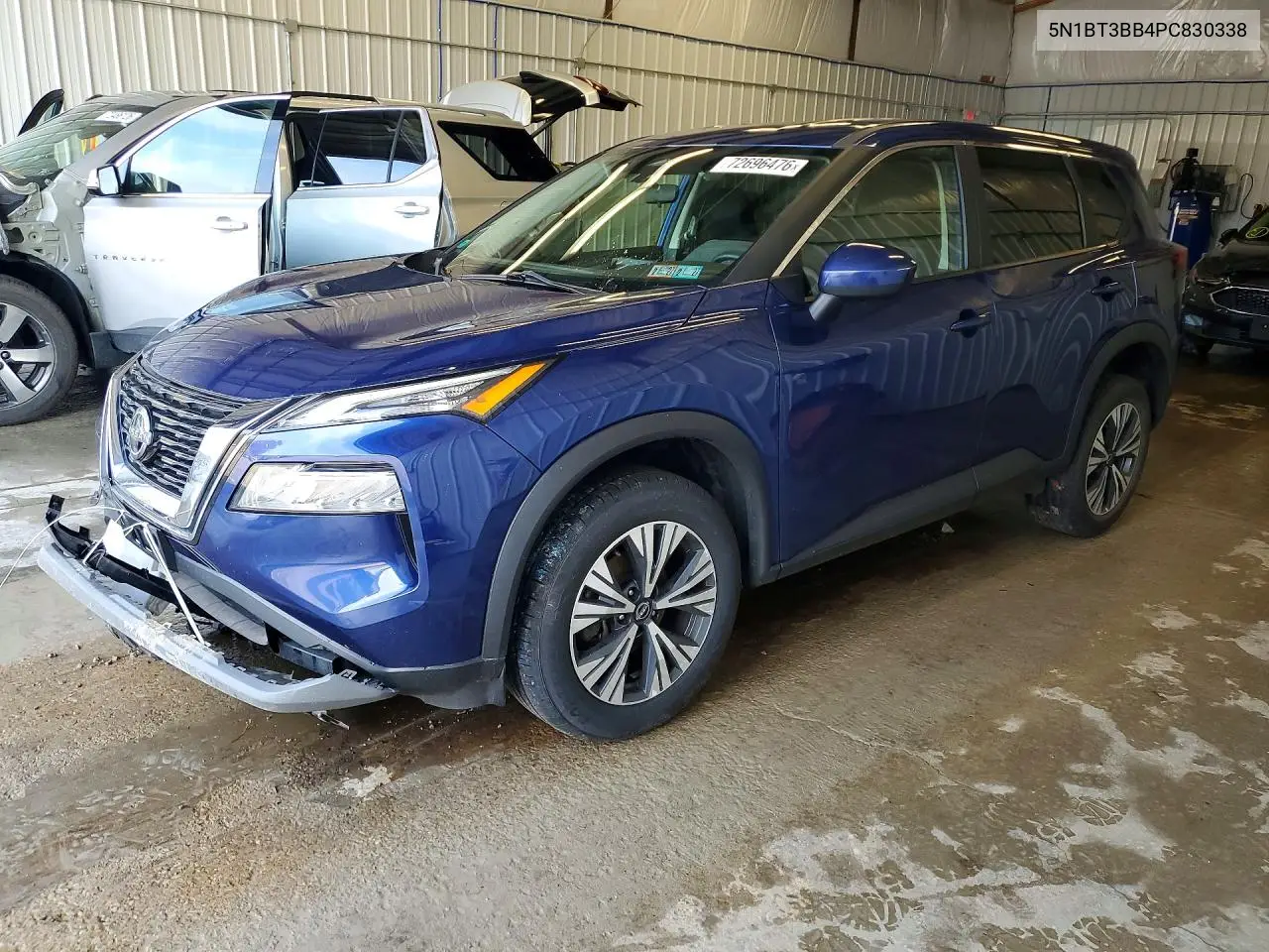 5N1BT3BB4PC830338 Nissan Rogue 2023 — повреждение Передняя часть, фото до ремонта