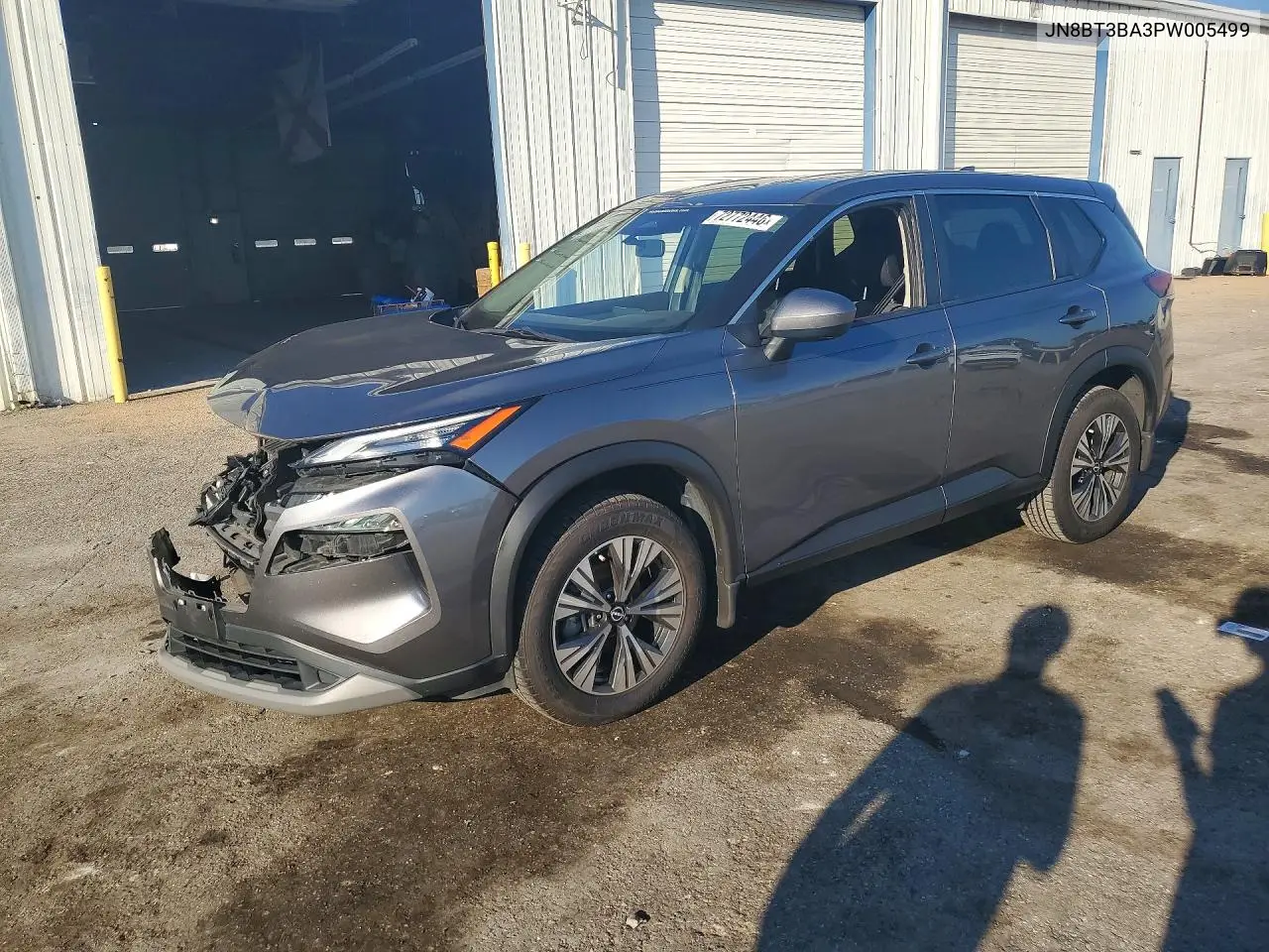 JN8BT3BA3PW005499 Nissan Rogue 2023 — повреждение Передняя часть, фото до ремонта