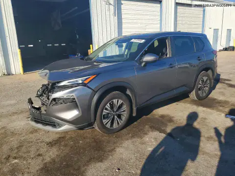 JN8BT3BA3PW005499 — 2023 Nissan Rogue, Передняя часть, фото до ремонта
