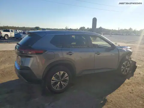 JN8BT3BA3PW005499 — 2023 Nissan Rogue, фото 3 с аукциона Copart, Передняя часть