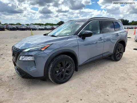 JN8BT3BB1PW210375 Nissan Rogue 2023 — повреждение Боковая часть, фото до ремонта