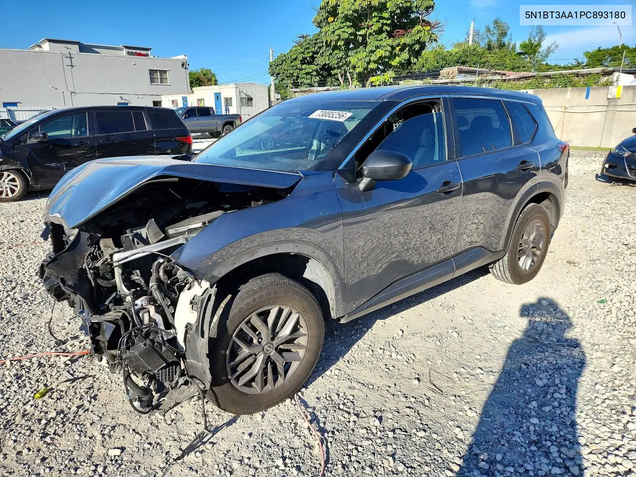 5N1BT3AA1PC893180 Nissan Rogue 2023 — повреждение Передняя часть, фото до ремонта