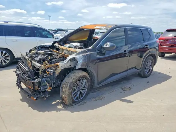 5N1BT3AB4RC674368 — 2024 Nissan Rogue, Пожар двигателя (Burn - Engine), фото до ремонта