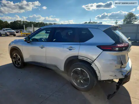 5N1BT3BB9RC699877 — 2024 Nissan Rogue, фото 2 с аукциона Copart 15.10.2026, Задняя часть