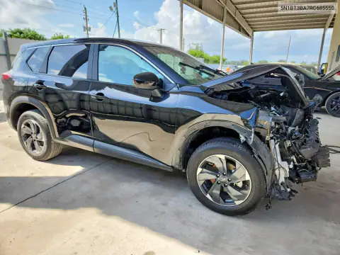 5N1BT3BA7RC685550 — 2024 Nissan Rogue, фото 4 с аукциона Copart, Передняя часть