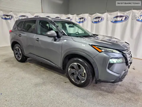 2024 Nissan Rogue Sv VIN 5N1BT3BA9RC702669 фото 4