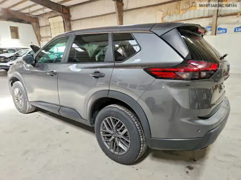 2024 Nissan Rogue S VIN 5N1BT3AB3RC708185 фото 2