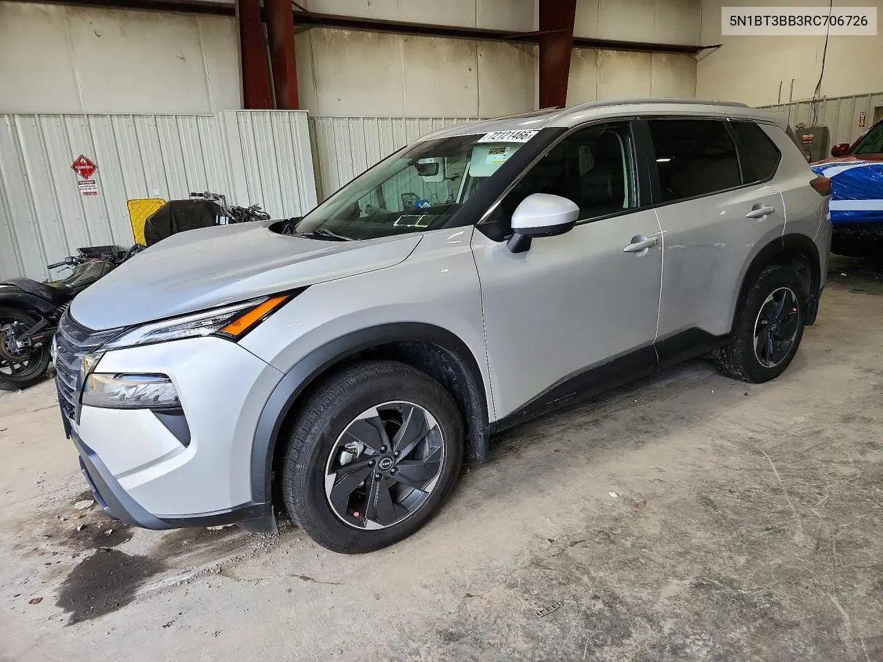 2024 Nissan Rogue Sv VIN 5N1BT3BB3RC706726 фото 1
