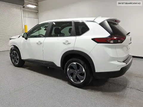 2024 Nissan Rogue Sv VIN 5N1BT3BA4RC694142 фото 2