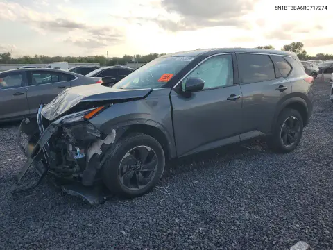 5N1BT3BA6RC717274 — 2024 Nissan Rogue, Передняя часть, фото до ремонта