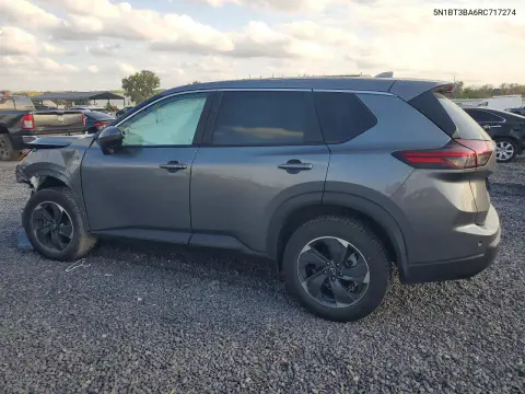 2024 Nissan Rogue Sv VIN 5N1BT3BA6RC717274 фото 2