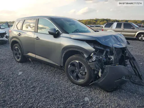 2024 Nissan Rogue Sv VIN 5N1BT3BA6RC717274 фото 4