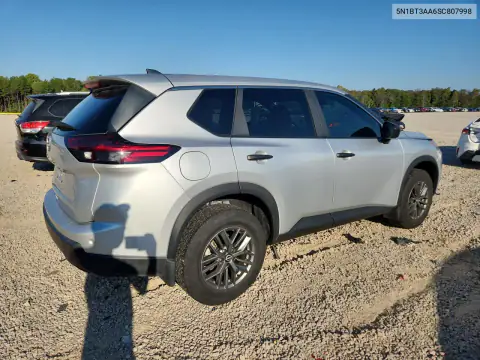 5N1BT3AA6SC807998 — 2025 Nissan Rogue, фото 3 с аукциона Copart 20.10.2026, Естественный износ