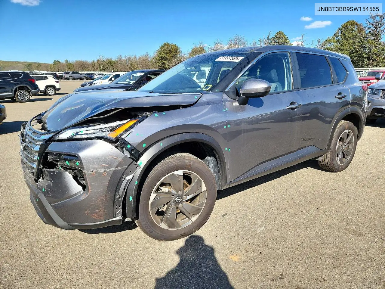 2025 Nissan Rogue Sv VIN JN8BT3BB9SW154565 фото 1