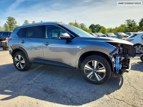 2025 Nissan Rogue Sl VIN JN8BT3CB8SW154524 фото 4