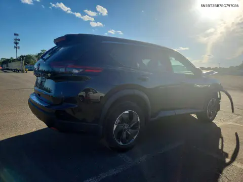 2025 Nissan Rogue Sv VIN 5N1BT3BB7SC797036 фото 3