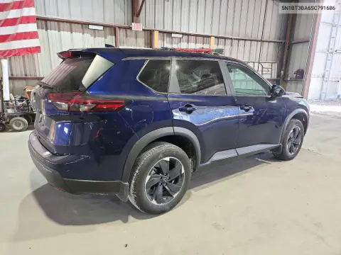 2025 Nissan Rogue Sv VIN 5N1BT3BA6SC791686 фото 3