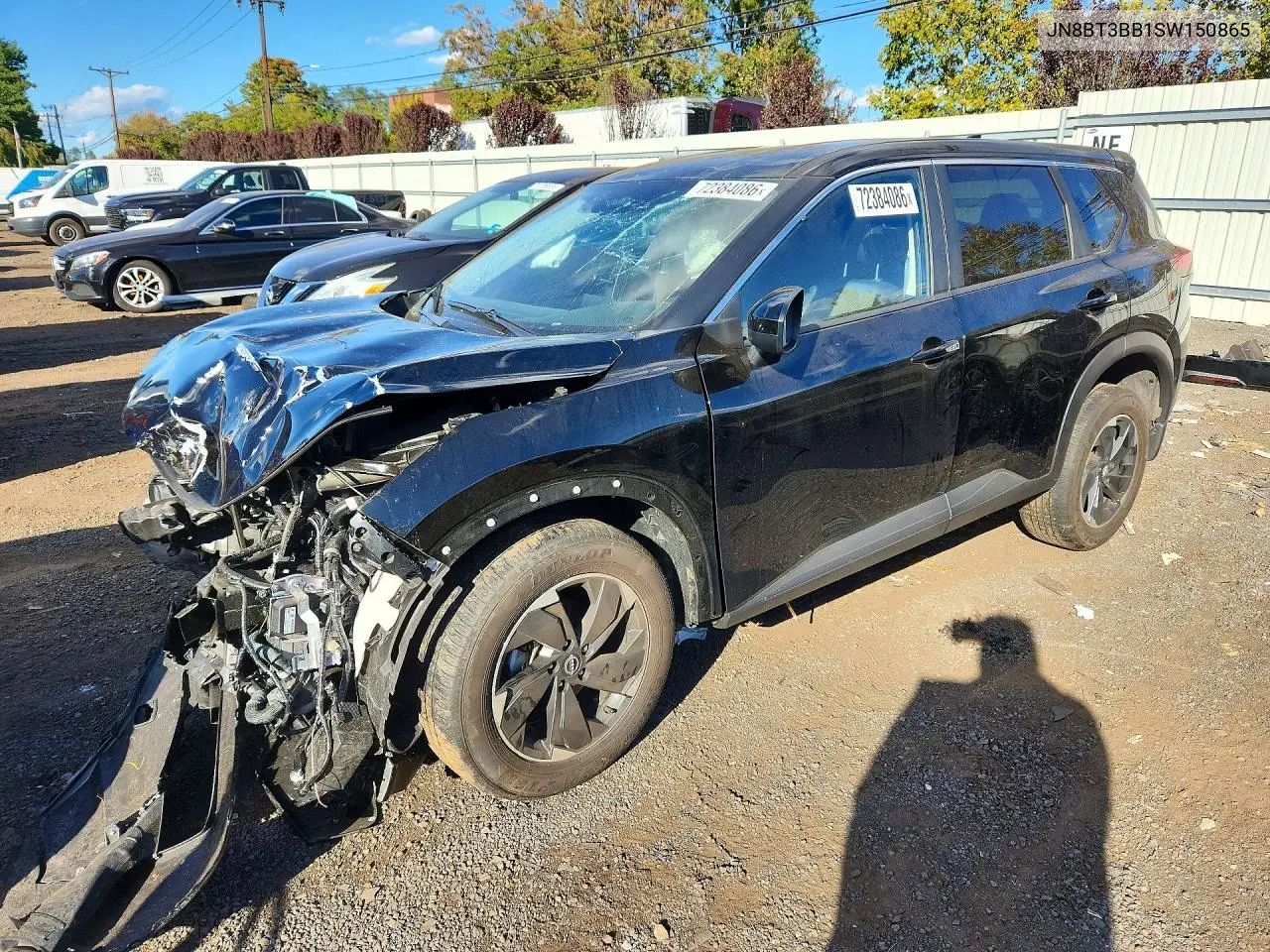 2025 Nissan Rogue Sv VIN JN8BT3BB1SW150865 фото 1