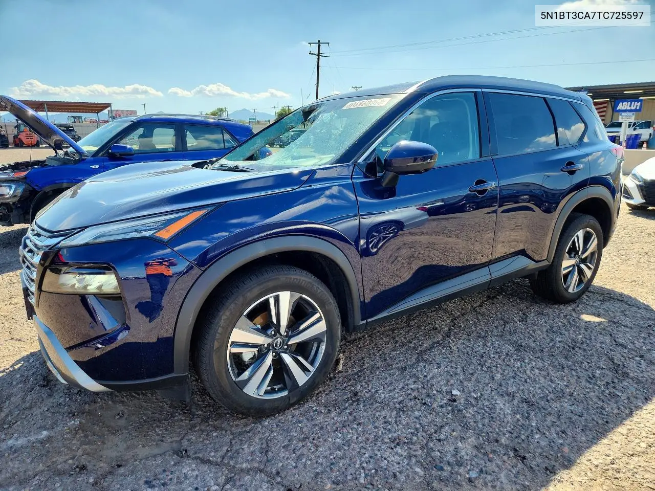5N1BT3CA7TC725597 Nissan Rogue 2026 — повреждение Передняя часть, фото до ремонта