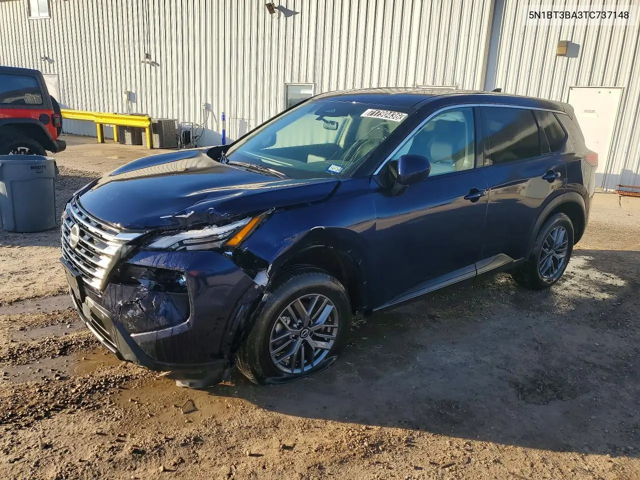 5N1BT3BA3TC737148 Nissan Rogue 2026 — повреждение Передняя часть, фото до ремонта