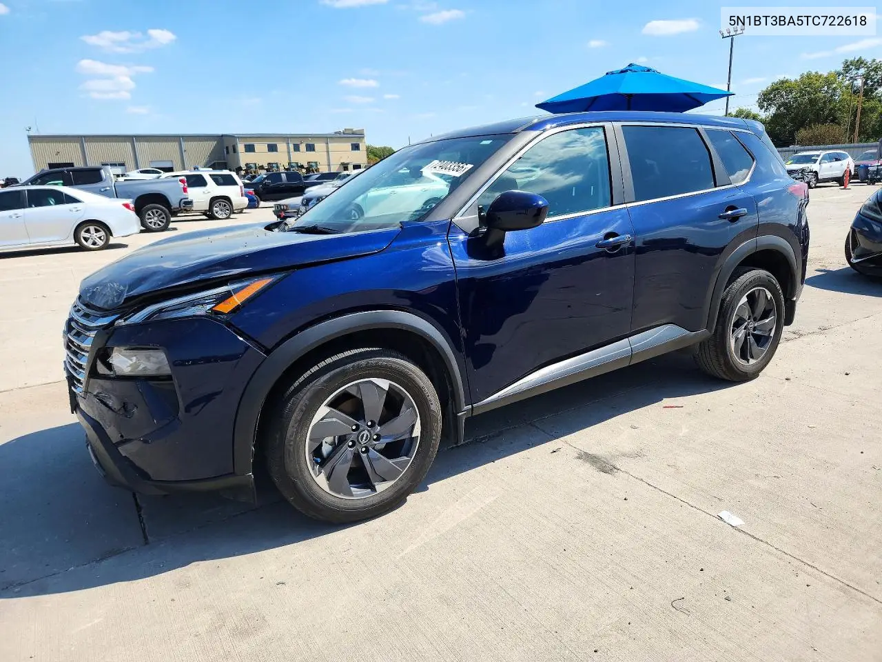 2026 Nissan Rogue Sv VIN 5N1BT3BA5TC722618 фото 1