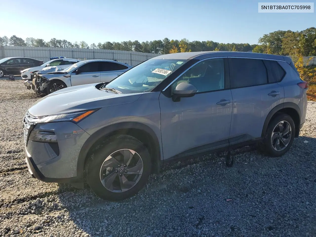 2026 Nissan Rogue Sv VIN 5N1BT3BA0TC705998 фото 1
