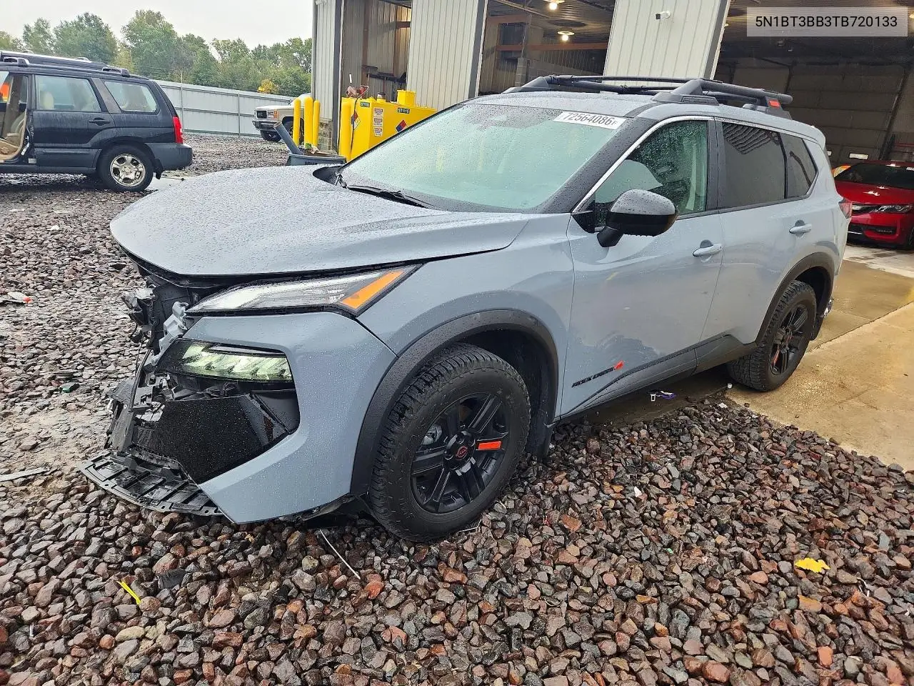 5N1BT3BB3TB720133 Nissan Rogue 2026 — повреждение Передняя часть, фото до ремонта