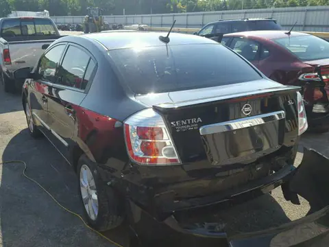 2011 NISSAN SENTRA 2.0 VIN 3N1AB6AP2BL651801 фото 3
