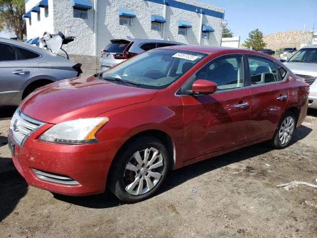 2015 NISSAN SENTRA S VIN 3N1AB7AP6FL658603 фото 1