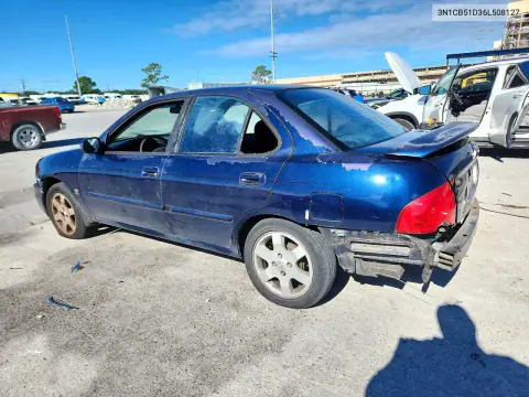 2006 Nissan Sentra 1.8 VIN 3N1CB51D36L508127 фото 2