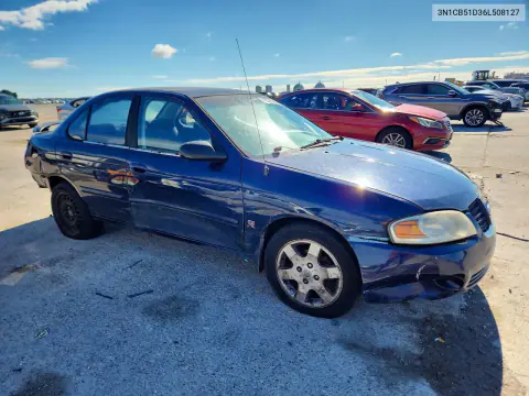 2006 Nissan Sentra 1.8 VIN 3N1CB51D36L508127 фото 4