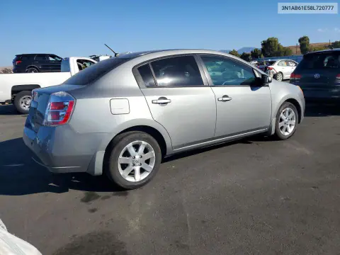 2008 Nissan Sentra 2.0 VIN 3N1AB61E58L720777 фото 3