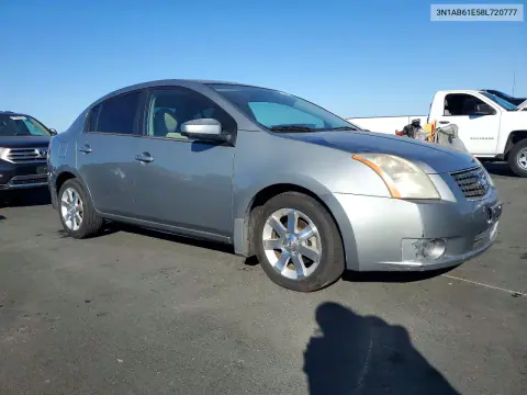 2008 Nissan Sentra 2.0 VIN 3N1AB61E58L720777 фото 4
