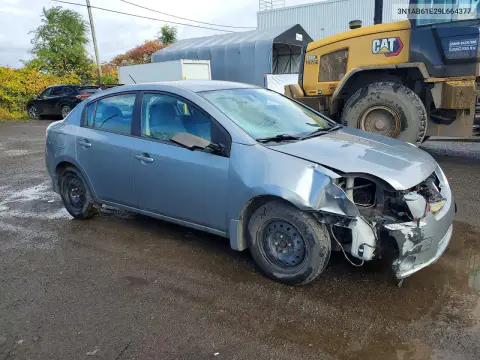 2009 Nissan Sentra 2.0 VIN 3N1AB61E29L664377 фото 4