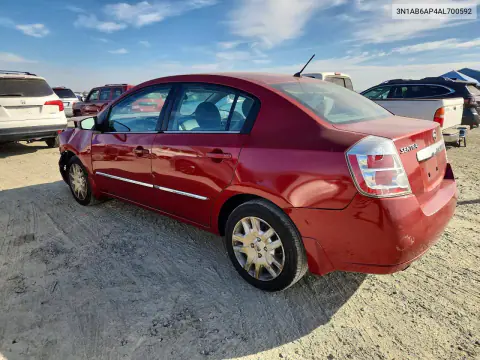 2010 Nissan Sentra 2.0 VIN 3N1AB6AP4AL700592 фото 2