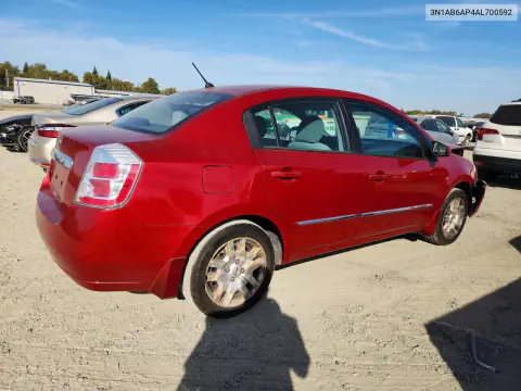 2010 Nissan Sentra 2.0 VIN 3N1AB6AP4AL700592 фото 3