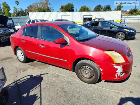 2010 Nissan Sentra 2.0 VIN 3N1AB6AP9AL610533 фото 4