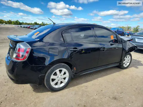 2010 Nissan Sentra 2.0 VIN 3N1AB6AP3AL626081 фото 3