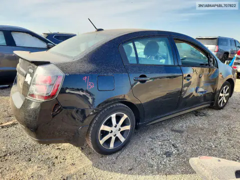 2011 Nissan Sentra 2.0 VIN 3N1AB6AP6BL707822 фото 3