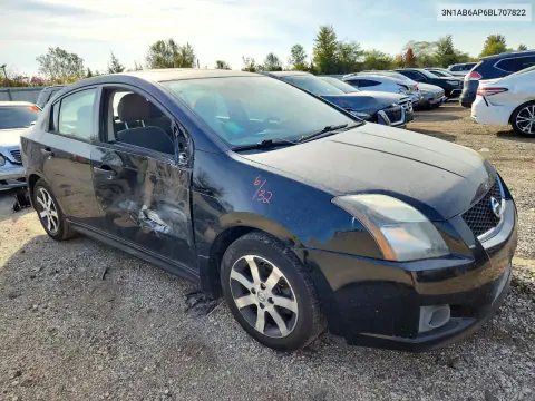 2011 Nissan Sentra 2.0 VIN 3N1AB6AP6BL707822 фото 4