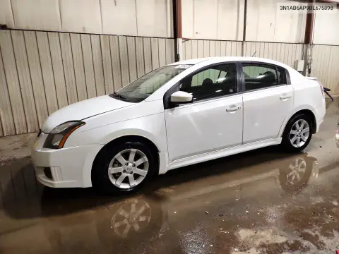 3N1AB6AP9BL675898 — 2011 Nissan Sentra, Передняя часть, фото до ремонта