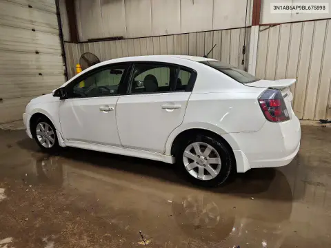2011 Nissan Sentra 2.0 VIN 3N1AB6AP9BL675898 фото 2