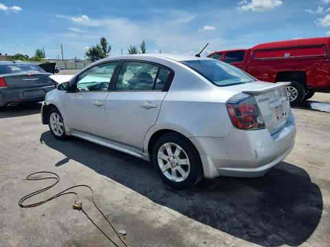 2012 NISSAN SENTRA VIN 3N1AB6APXCL621561 фото 2